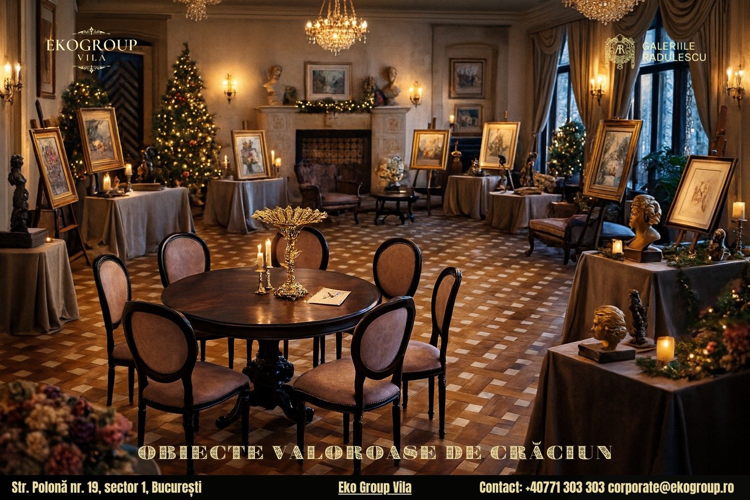 Istoria Crăciunului reflectată în farmecul anilor ’30 la Eko Group Vila